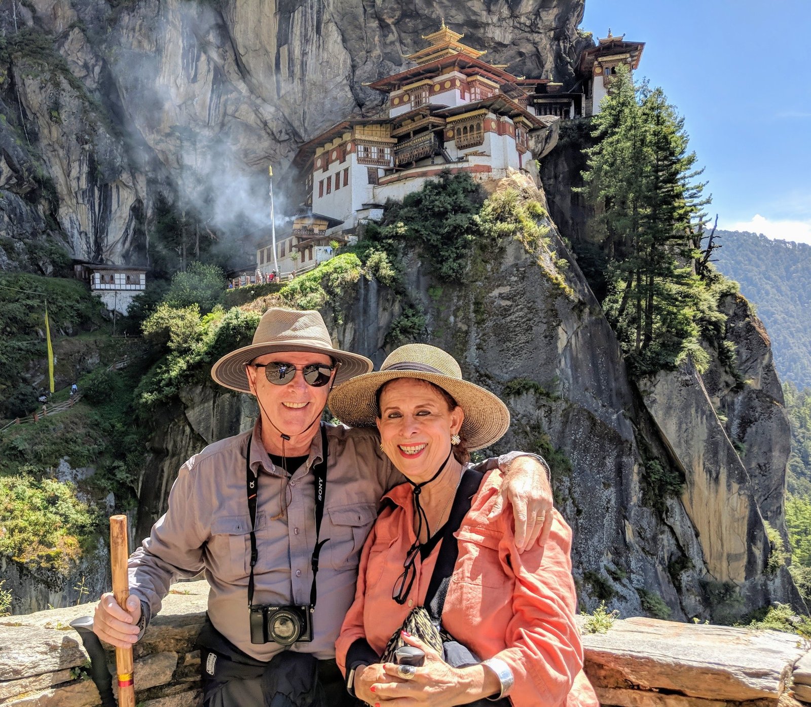 Reuven and wife in Bhutan